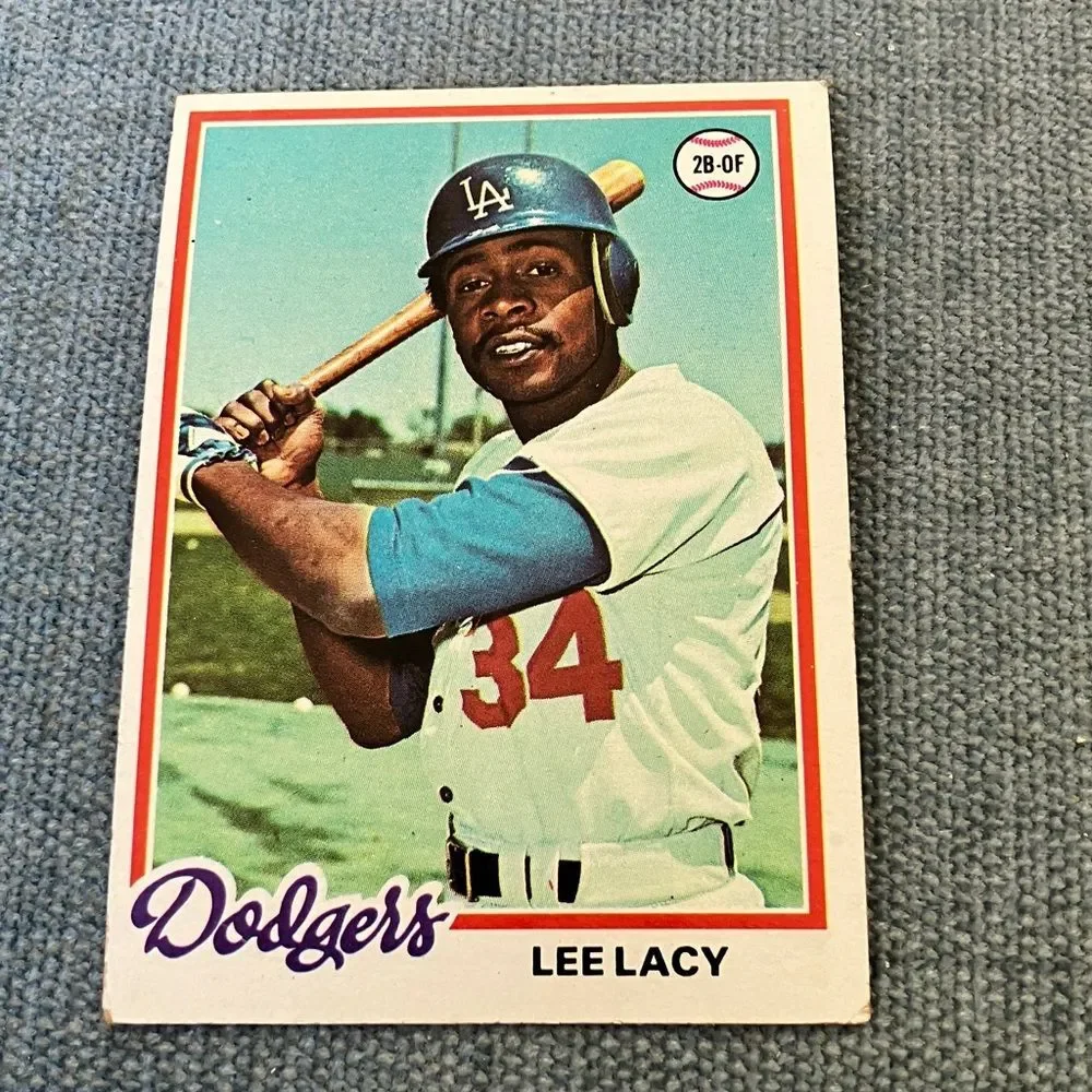 1978 Topps Los Angeles Dodgers Baseball Card Trading Card